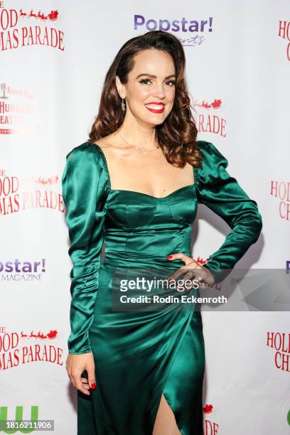 Erin Cahill attends the 91st anniversary of the Hollywood Christmas Parade, supporting Marine Toys For Tots on November 26, 2023 in Hollywood,...