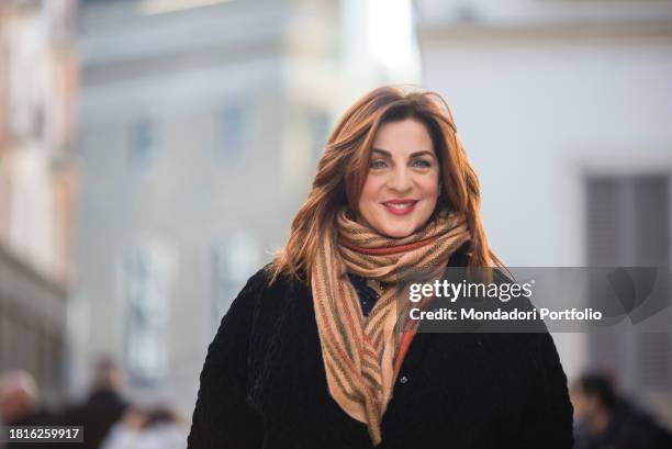 Actress and television presenter Elena Di Cioccio attends Vanity Fair Stories event at the Teatro Lirico. Milan , November 26th, 2023