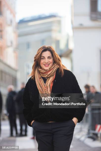 Actress and television presenter Elena Di Cioccio attends Vanity Fair Stories event at the Teatro Lirico. Milan , November 26th, 2023