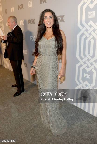 Actress Saye Yabandeh attends the Fox Broadcasting Company, Twentieth Century Fox Television and FX celebration of their 2013 EMMY nominees at Soleto...