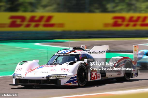 Proton Competition - Porsche 963 - Gianmaria Bruni Harry Tincknell Neel Jani during the Free Practice prior 6 Hours of Monza at Autodromo di Monza on...