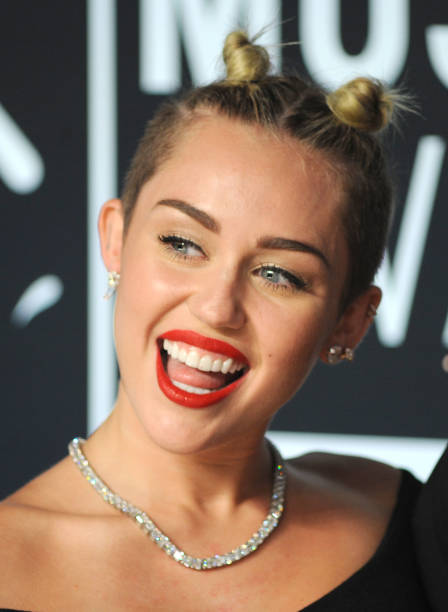 Miley Cyrus attends the 2013 MTV Video Music Awards at the Barclays Center on August 25, 2013 in the Brooklyn borough of New York City.