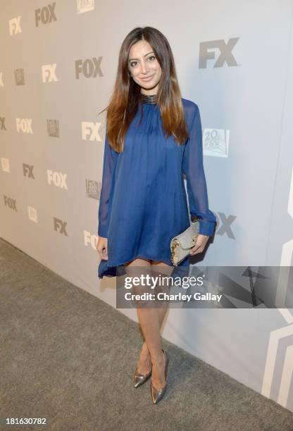 Actress Noureen DeWulf attends the Fox Broadcasting Company, Twentieth Century Fox Television and FX celebration of their 2013 EMMY nominees at...