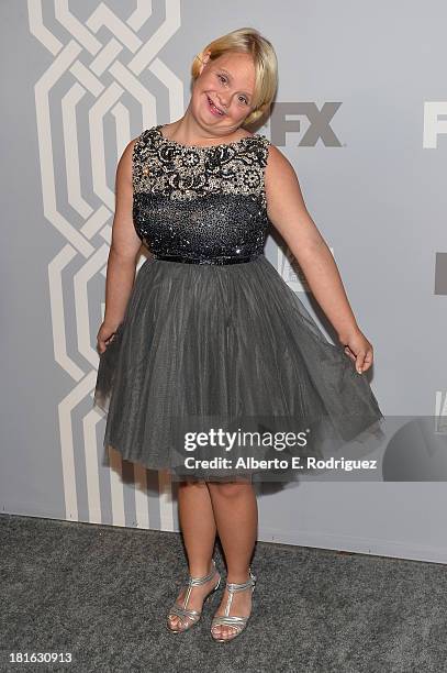 Actress Lauren Potter attends the FOX Broadcasting Company, Twentieth Century FOX Television and FX Post Emmy Party at Soleto on September 22, 2013...