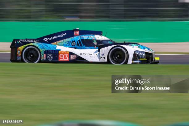 Peugeot Totalenergies Peugeot 9X8 - Paul Di Resta - Mikkel Jensen - Jean-Éric Vergne during the Qualifying prior 6 Hours of Monza at Autodromo di...