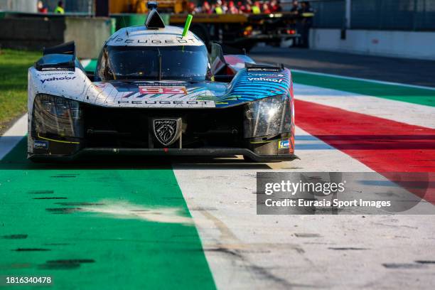 Peugeot Totalenergies Peugeot 9X8 - Paul Di Resta - Mikkel Jensen - Jean-Éric Vergne Third Place Hypercar during the 6 Hours of Monza at Autodromo di...