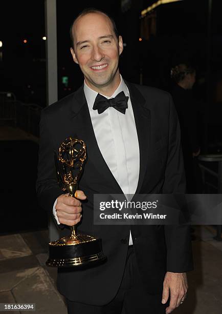 Actor Tony Hale attends the Governors Ball during the 65th Annual Primetime Emmy Awards held at Nokia Theatre L.A. Live on September 22, 2013 in Los...