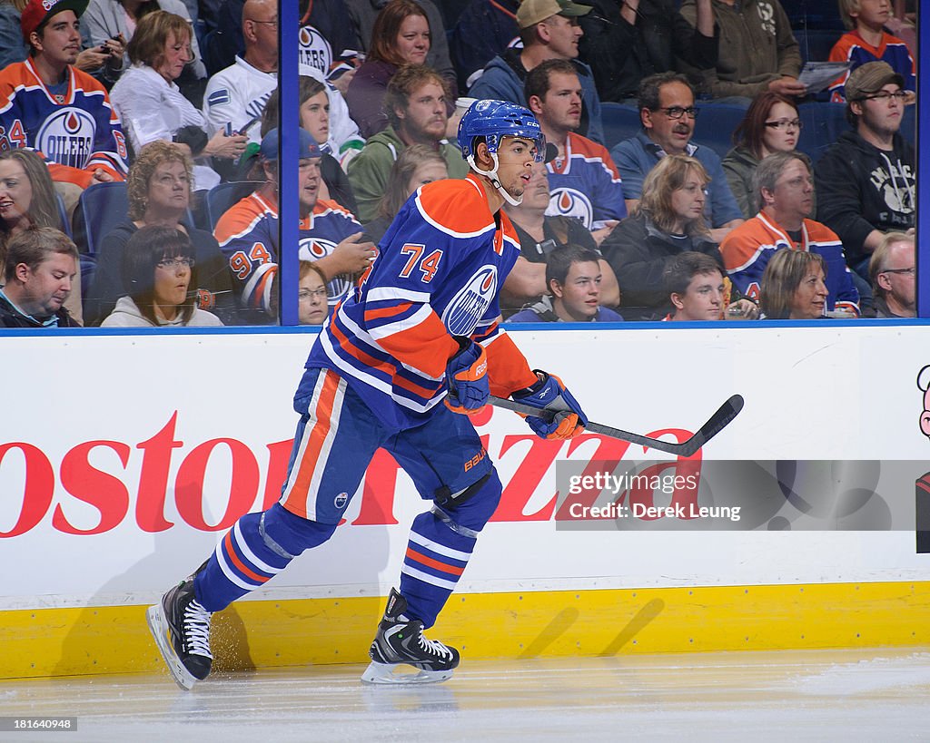 Vancouver Canucks v Edmonton Oilers