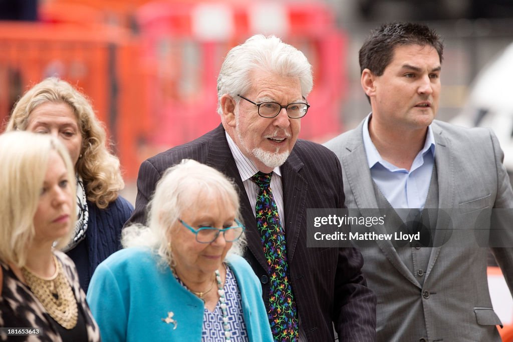 Rolf Harris In Court To Face Indecent Assault Charges