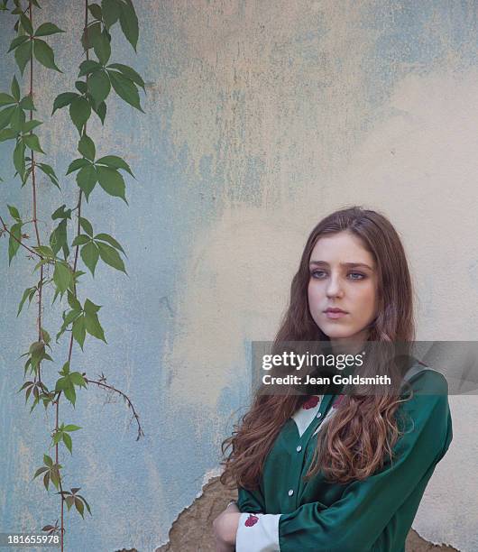 Singer and musician Birdy is photographed for the Independent on August 18, 2013 in London, England.