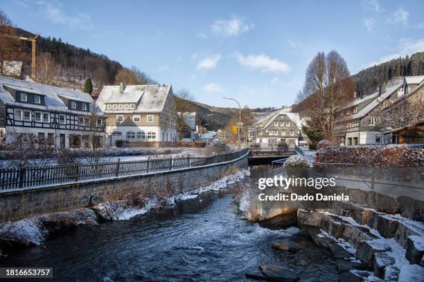 winterberg sauerland schmallenberg - rhine river stock pictures, royalty-free photos & images