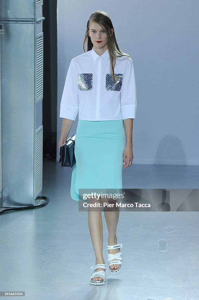 Frankie Morello - Runway - Milan Fashion Week Womenswear Spring/Summer 2014