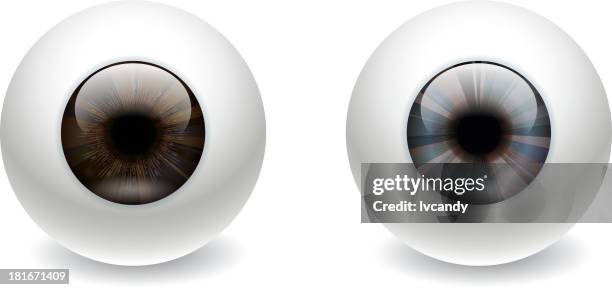 眼球 - 眼球点のイラスト素材／クリップアート素材／マンガ素材／アイコン素材