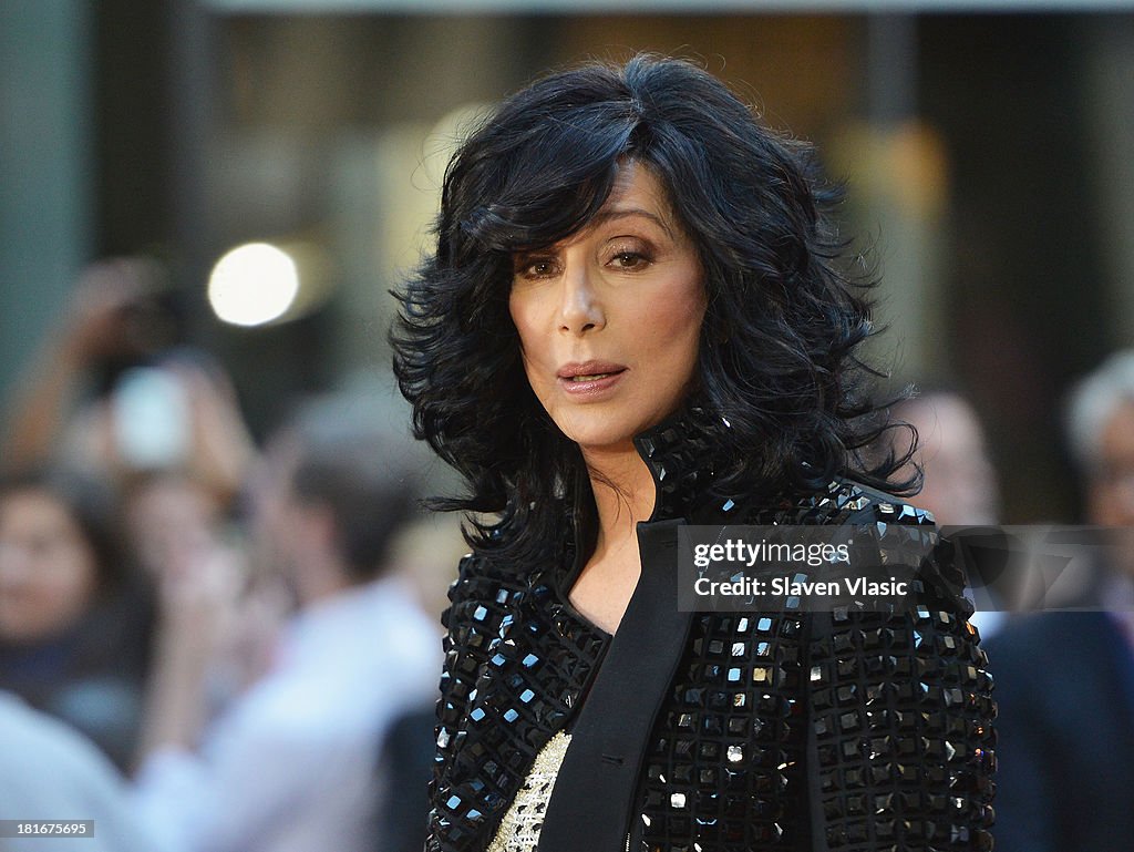 Cher Performs On NBC's "Today"