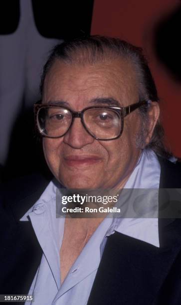 Mario Puzo attends the book party for Mario Puzo "The Last Don" on July 23, 1996 at Barnes and Noble in New York City.