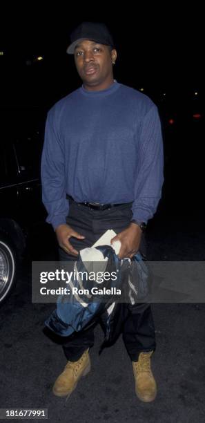 Chuck D of Public Enemy attends Amnesty International Inaugural Media Spotlight Awards on September 23, 1997 at Webster Hall in New York City.