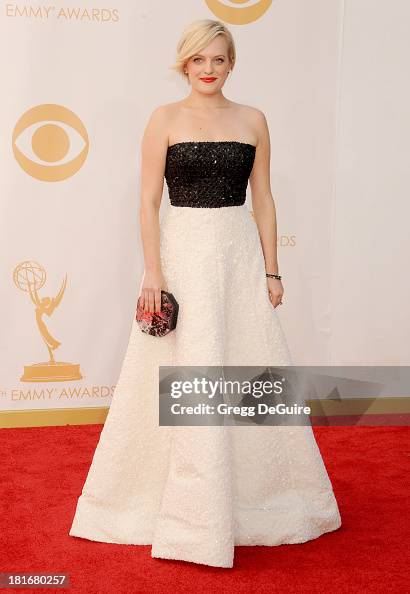 Actress Elisabeth Moss Arrives At The 65Th Annual Primetime Emmy ...