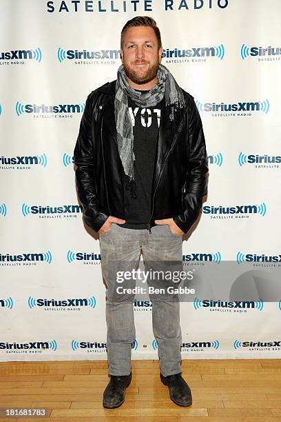 David Darg poses at SiriusXM Studios on September 23, 2013 in New York City.