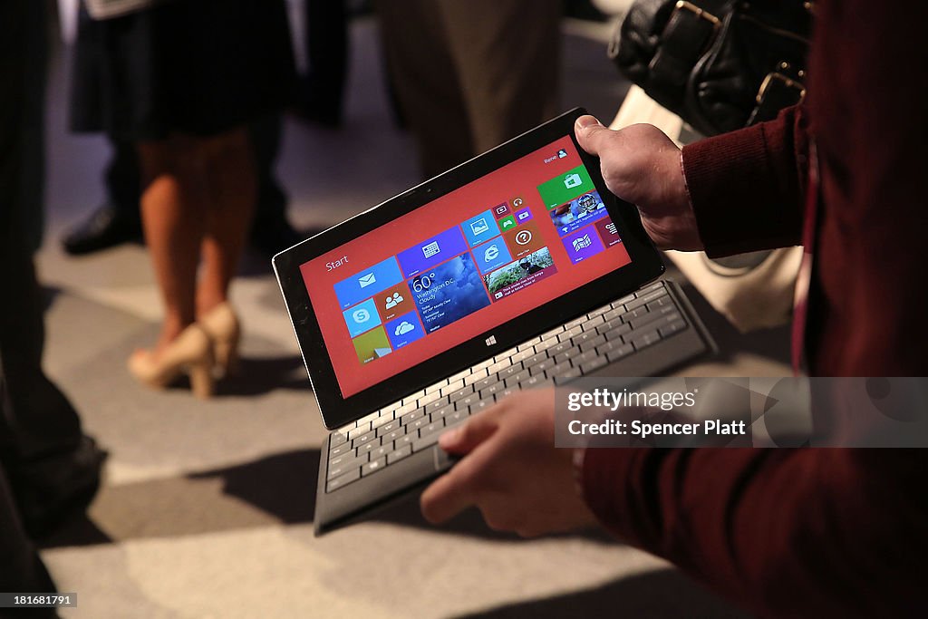 Microsoft Introduces New Generation Of Their Surface Tablets