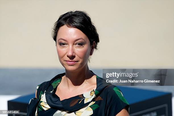 Ursula Strauss attends 'Oktober/November' photocall during 61st San Sebastian Film Festival on September 23, 2013 in San Sebastian, Spain.