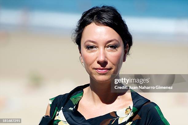 Ursula Strauss attends 'Oktober/November' photocall during 61st San Sebastian Film Festival on September 23, 2013 in San Sebastian, Spain.