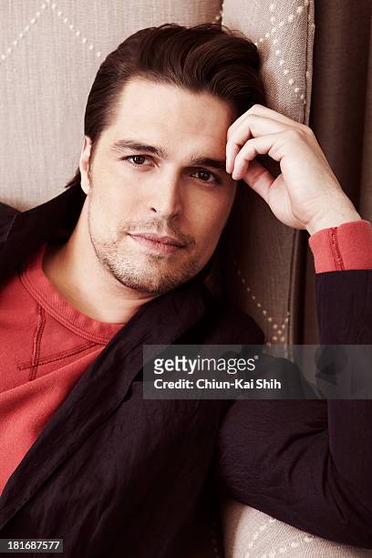 Actor Diogo Morgado is photographed for August Man on March 28, 2013 in New York City. PUBLISHED IMAGE.