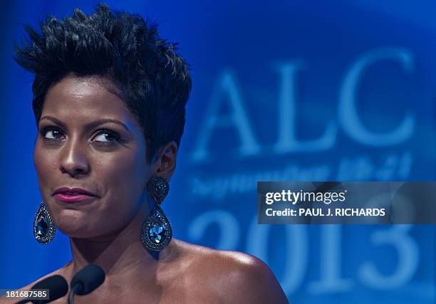 S Tameron Hall participates as one of the hosts at the Congressional Black Caucus Foundation, Inc. Annual Phoenix Awards September 21, 2013 at the...