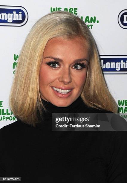 Katherine Jenkins attends the Macmillan De'Longhi Art auction 2013 at Royal Academy of Arts on September 23, 2013 in London, England.