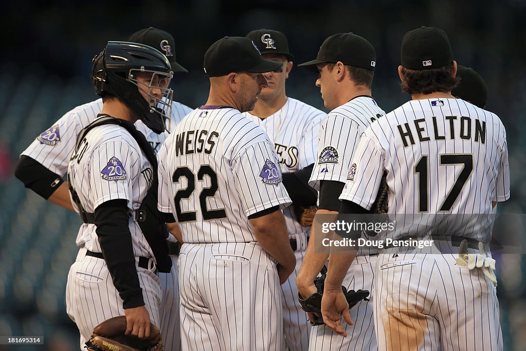 St Louis Cardinals v Colorado Rockies