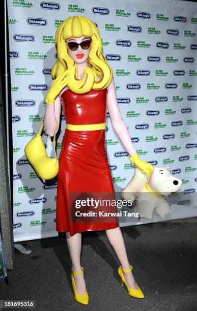 Pandamonia attends the Macmillan De'Longhi Art auction 2013 at Royal Academy of Arts on September 23, 2013 in London, England.