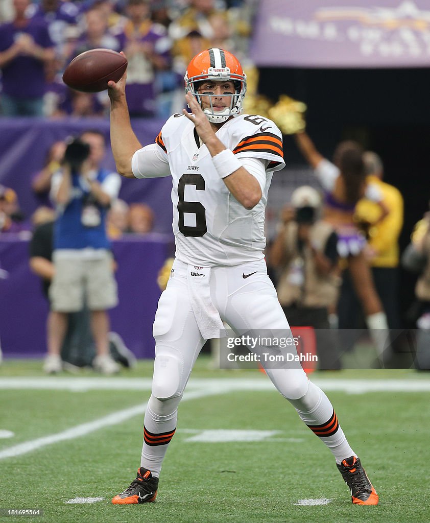 Cleveland Browns v Minnesota Vikings