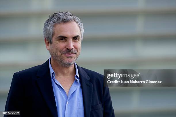 Alfonso Cuaron attends 'Gravity' photocall at Kursaal during 61st San Sebastian Film Festival on September 23, 2013 in San Sebastian, Spain.