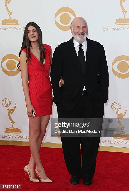 Tracy Reiner and Rob Reiner arrive at the 65th Annual Primetime Emmy Awards at Nokia Theatre L.A. Live on September 22, 2013 in Los Angeles,...