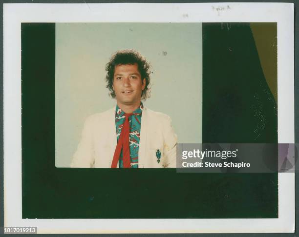 Canadian comedian and actor Howie Mandel in the film 'A Fine Mess' (Blake Edwards, Los Angeles, California, 1985. The film was released the following...