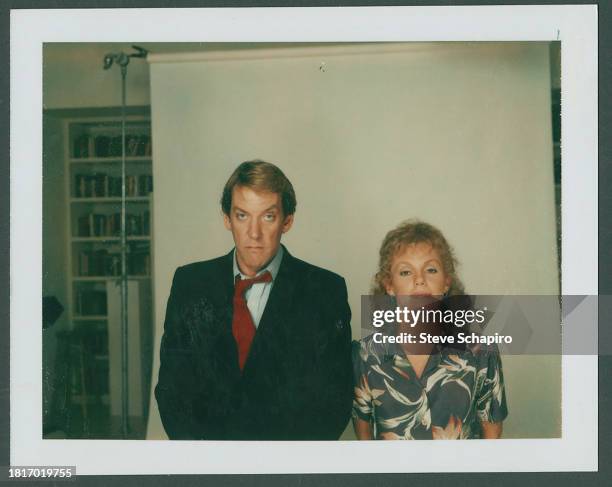 Portrait of actors Donald Sutherland and Marsha Mason in the film 'Max Dugan Returns' , Los Angeles, California, 1982. The film was released the...