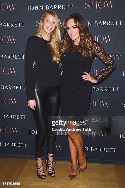 Whitney Port and Tamara Ecclestone attend the SHOW Beauty launch at the John Barrett Salon at Bergdorf Goodman on September 23, 2013 in New York City.
