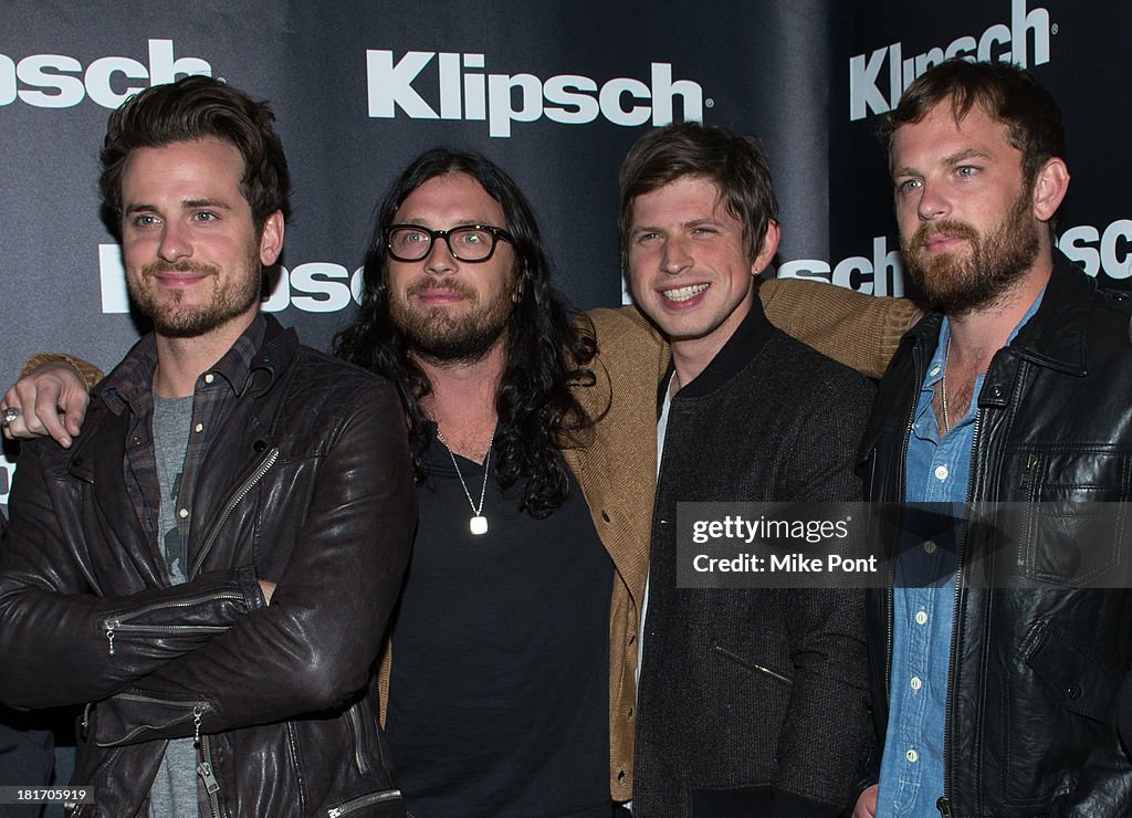 Klipsch Audio And Kings Of Leon Host "Mechanical Bull" Listening Party