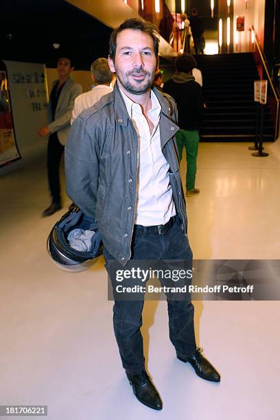 Regis Maillot attends 'L'Escalier De Fer' with Laurent Gerra : Private Screening in Paris on September 23, 2013 in Paris, France.