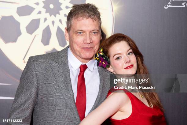 Holt McCallany and Desiree Bressend attend the "Memory" screening during the 20th Marrakech International Film Festival on November 27, 2023 in...
