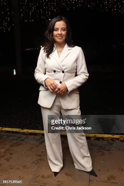 Tusk Awards Host Liz Bonnin attends the 2023 Tusk Conservation Awards at The Savoy Hotel on November 27, 2023 in London, England.