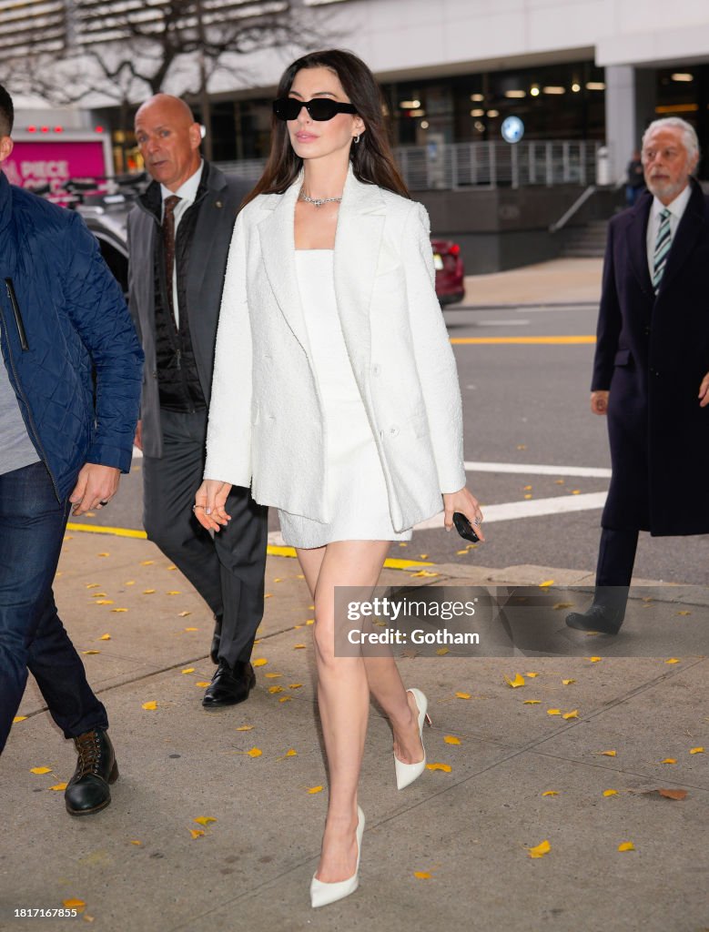 Celebrity Sightings In New York City - November 27, 2023