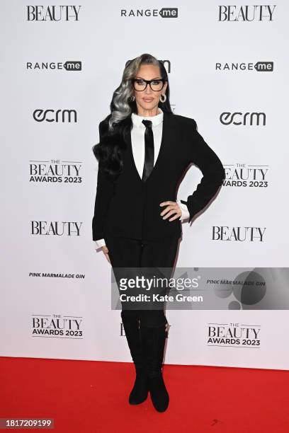 Michelle Visage attends The Beauty Awards 2023 at Honourable Artillery Company on November 27, 2023 in London, England.