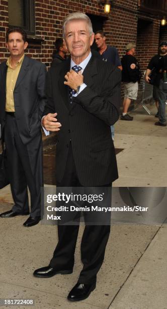 Tom Dreesen is seen on September 12, 2013 in New York City.