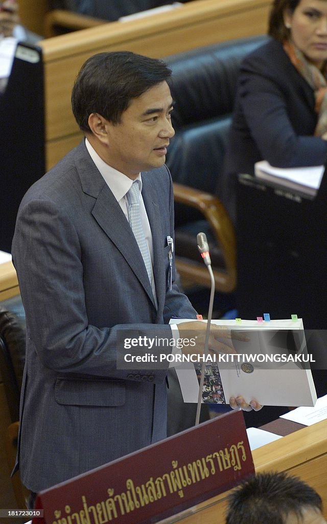 THAILAND-POLITICS-GOVERNMENT