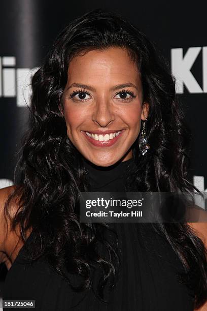 Nicole Ryan of SiriusXM's "The Morning Mash-Up" attends the Klipsch Audio And Kings Of Leon Host "Mechanical Bull" Listening Party at the Electric...