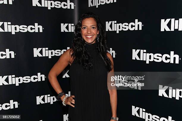 Nicole Ryan of SiriusXM's "The Morning Mash-Up" attends the Klipsch Audio And Kings Of Leon Host "Mechanical Bull" Listening Party at the Electric...