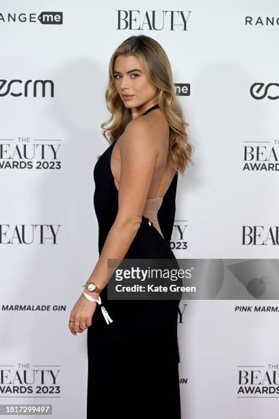 Arabella Chi attends The Beauty Awards 2023 at Honourable Artillery Company on November 27, 2023 in London, England.