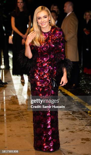 Katherine Jenkins attends The Tusk Conservation Awards 2023 at The Savoy Hotel on November 27, 2023 in London, England.