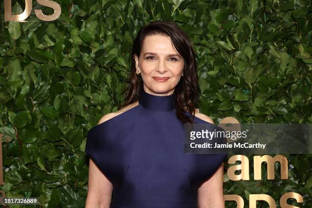 Juliette Binoche attends the 33rd Annual Gotham Awards at Cipriani Wall Street on November 27, 2023 in New York City.