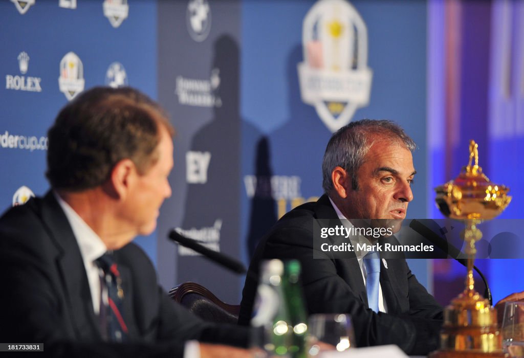 Ryder Cup Captains' Joint Press Conference